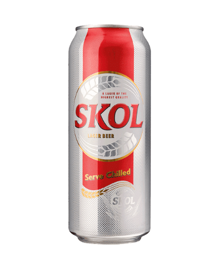 SKOL LAGER 50CL CANS X 24