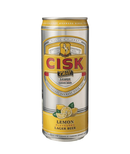 CISK CHILL LEMON 33CL X 24